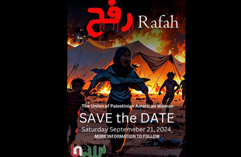 The Union Palestinian Women Save the date Sep 21,2024